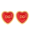 DOLCE & GABBANA CLIP-ON EARRINGS,P00310476