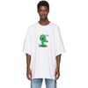 Gosha Rubchinskiy White Printed Alien T-shirt