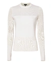 RAG & BONE Marissa Ivory Sweater,W282626XCMARISSAIVORY