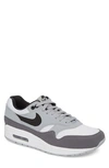 Nike Air Max 1 Sneakers In Wolf Grey/ White/ Light Blue