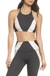 BEYOND YOGA AROUND THE COLORBLOCK SPORTS BRA,HGE8129