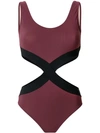 ZEUS + DIONE HOURGLASS CUT OUT SWIMSUIT,SWOP03212713031