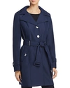 CALVIN KLEIN HOODED TRENCH COAT,CW543163