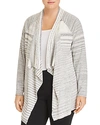 NIC AND ZOE PLUS NIC+ZOE PLUS TIME CHANGE OPEN-FRONT CARDIGAN,S181154W