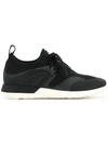 Moncler Black Emilia Sneakers In 999
