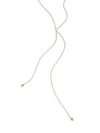 ZOË CHICCO 14K Yellow Gold Bullet Lariat Necklace