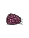 DAVID YURMAN Osetra Dome Ring with Pavé Rubies