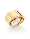 VHERNIER TOURBILLON 18K ROSE GOLD RING,400087366310