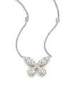 HEARTS ON FIRE Aerial Diamond & 18K White Gold Necklace