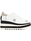 Stella Mccartney Sneak Elyse Platform Sneaker In White