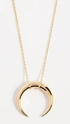 GORJANA CAYNE CRESCENT PENDANT NECKLACE