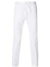 DSQUARED2 DSQUARED2 CROPPED TAILORED TROUSERS - WHITE,S74KB0108S3902112538204