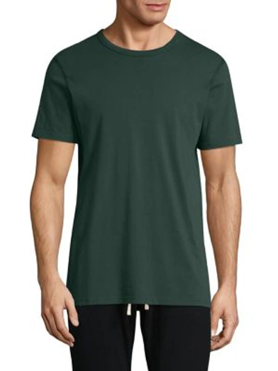 Reigning Champ Cotton Tee In Court Green