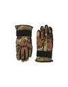 DSQUARED2 DSQUARED2 MAN GLOVES MILITARY GREEN SIZE 9 POLYAMIDE,46571337BI 9