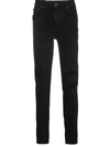 Ksubi Chitch Krow Slim-fit Jeans In Black