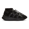 ALEXANDER MCQUEEN ALEXANDER MCQUEEN BLACK KNIT SOCK SNEAKERS,506644W4HH1