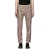 PORTS 1961 PORTS 1961 BEIGE EMBROIDERED TROUSERS,PM118TCL95-FCOU329