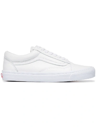 Vans White Og Old Skool Lx Vlt Sneakers