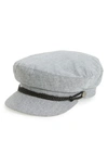 BRIXTON FIDDLER FISHERMAN CAP - GREY,00785 DNDKV