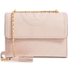 TORY BURCH FLEMING QUILTED LAMBSKIN LEATHER CONVERTIBLE SHOULDER BAG,43833