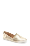 Frye 'melanie' Slip-on In Gold Leather