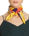 FERRAGAMO ETERNITY FOULARD SILK SCARF,0691773