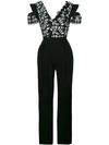 PINKO EMBROIDERED TOP JUMPSUIT,1B13294575PATRICIA12775982