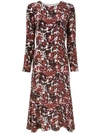 ANDREA MARQUES LISBON PRINT MIDI DRESS,VESTMANGALONGA12519513