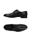 FRATELLI ROSSETTI FRATELLI ROSSETTI MAN LACE-UP SHOES BLACK SIZE 12 LEATHER,11440588NW 17