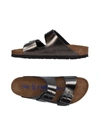Birkenstock 'arizona' Soft Footbed Sandal (women) In Lead
