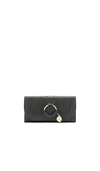 SEE BY CHLOÉ HANA LONG LEATHER WALLET