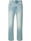 Totême Toteme Slim Cropped Jeans - Blue In Blue