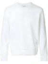 Thom Browne Rwb-stripe Cotton Sweatshirt