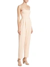 ADAM LIPPES Stretch Cady Bustier Jumpsuit