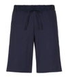 Hanro Jersey Lounge Shorts In Navy