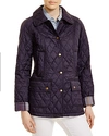 Barbour Summer Beadnell Quilted Jacket In Navy