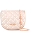 LOVE MOSCHINO LOVE MOSCHINO QUILTED CROSSBODY BAG - PINK,JC4006PP15LA012775579