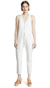 Rachel Comey Buxton Jumpsuit In Dirty White