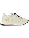 RUCOLINE STUDDED SNEAKERS,4002STUDSNATURE12784616