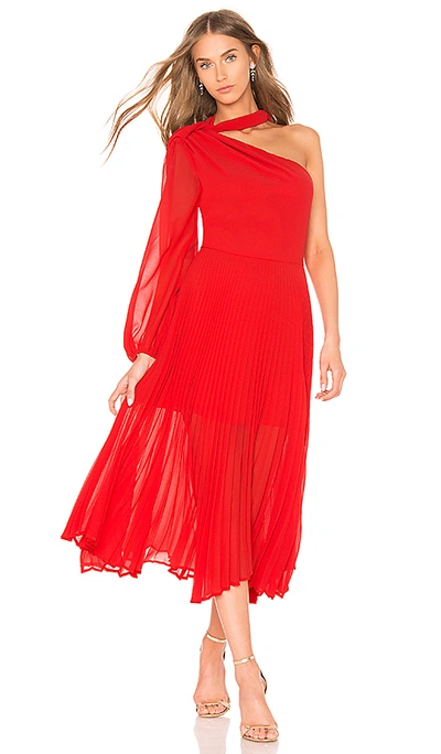Delfi Gia Dress In Red