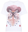 Chloé Short-sleeve Graphic-print Cotton Jersey T-shirt In White