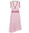 ALTUZARRA Eiffel棉质中长连衣裙,P00319216