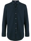 Drumohr Long Sleeve Shirt In Blue