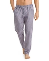 Hanro Night And Day Woven Lounge Pants In Red