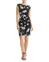 RALPH LAUREN LAUREN RALPH LAUREN FLORAL JERSEY DRESS,250708462001