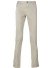 Incotex Slim Fit Trousers In Panna