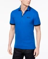 TOMMY HILFIGER MEN'S DEION POLO CUSTOM-FIT SHIRT, CREATED FOR MACY'S