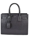 Saint Laurent Small Sac De Jour Tote In Grey