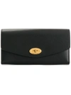 Mulberry Twist-lock Wallet In Black