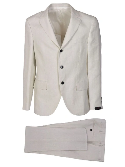 Massimo Piombo Two-piece Suit In White